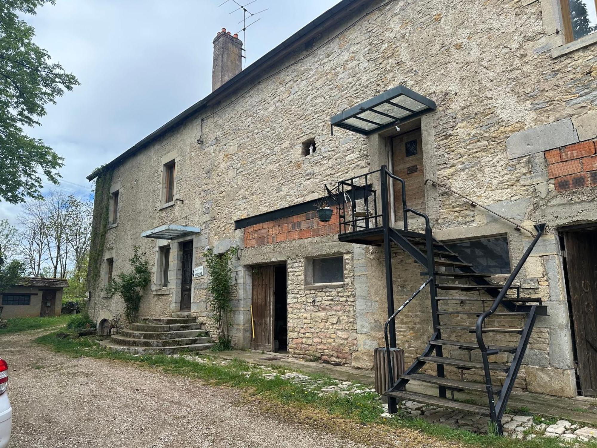 Bed and Breakfast Le Relais Diligence Audelange Exterior foto